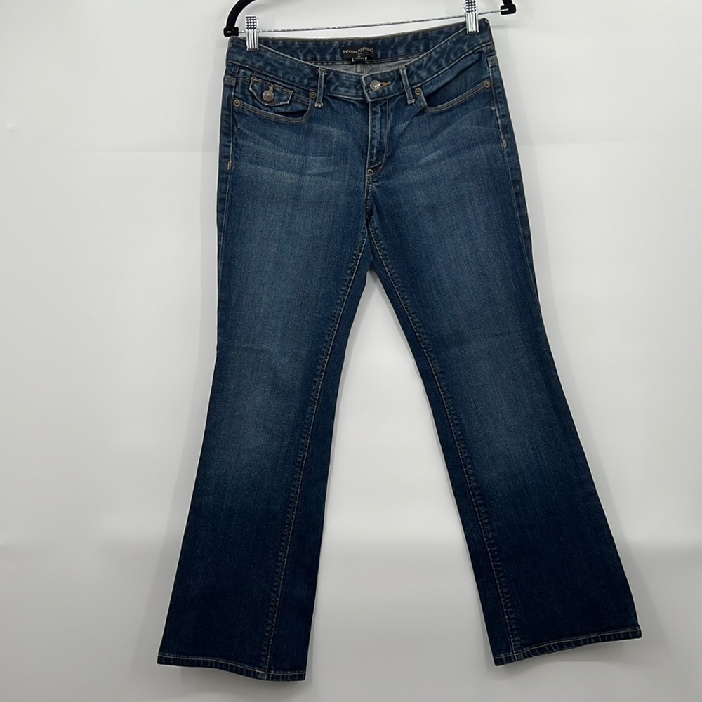 Banana Republic Bootcut Y2K Low Rise Denim Blue Jeans 6R
